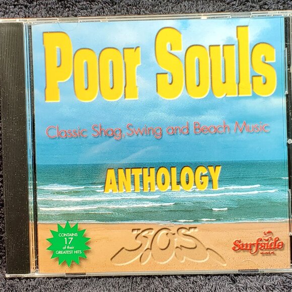 VINTAGE POOR SOULS SOS ANTHOLOGY...CLASSIC SHAG, SWING, AND BEACH MUSIC AT OD - Picture 1 of 2